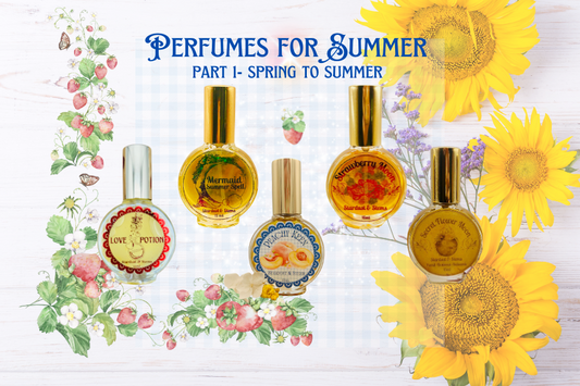🌿 From Bloom to Sunbeam: Perfumes for the Spring to Summer Shift