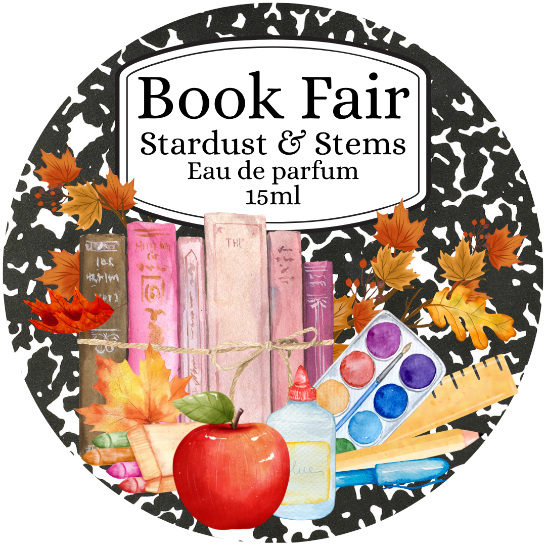 BOOK FAIR PERFUME — Old Book Library Academia Smell