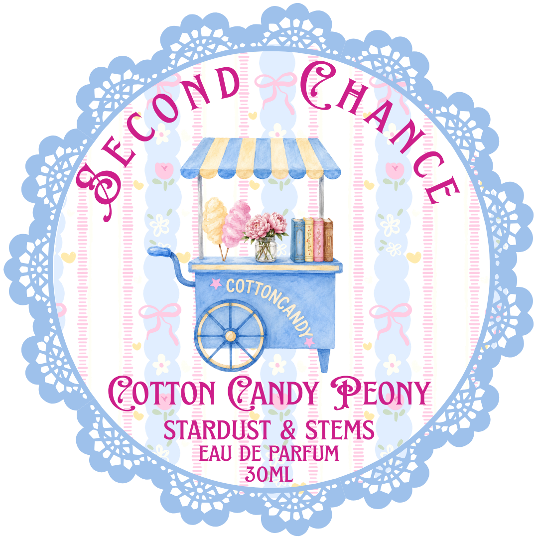 SECOND CHANCE | Cotton Candy Peony Perfume | Romance Readers Collection, Chapter Three | Eau de Parfum