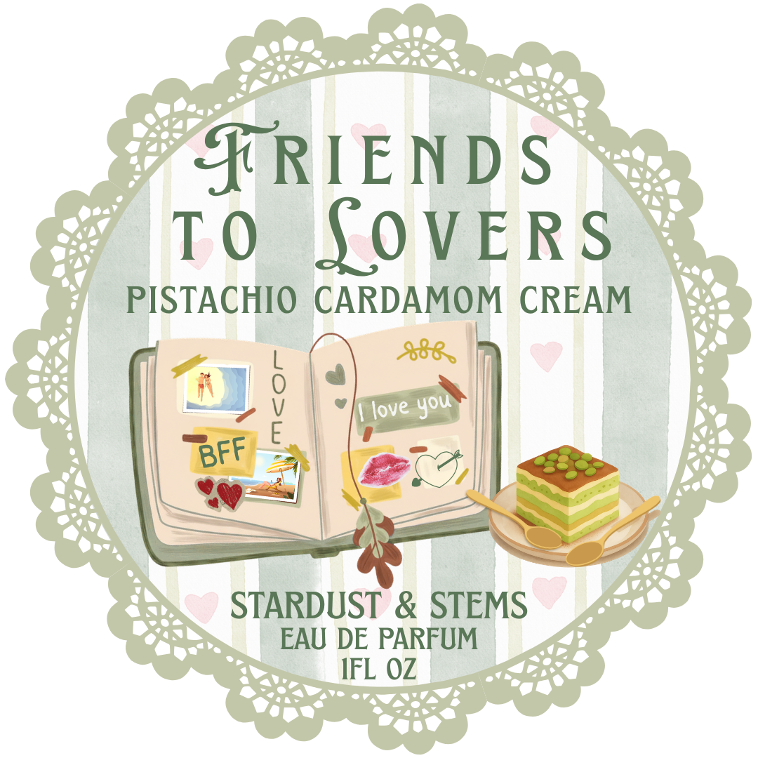 Friends to Lovers | Pistachio Cardamom Cream Perfume | Romance Readers Collection Chapter Two | Eau de Parfum