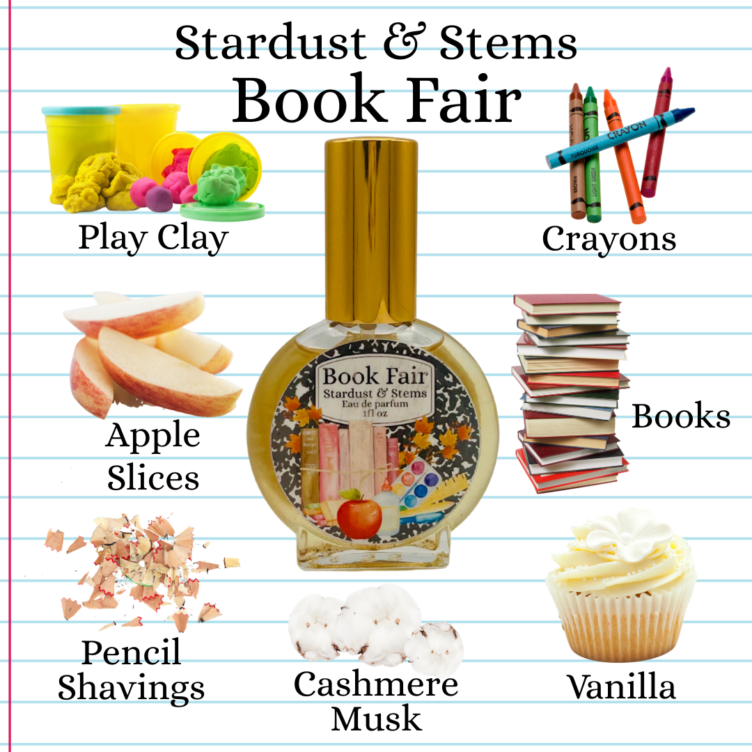 BOOK FAIR PERFUME — Old Book Library Academia Smell