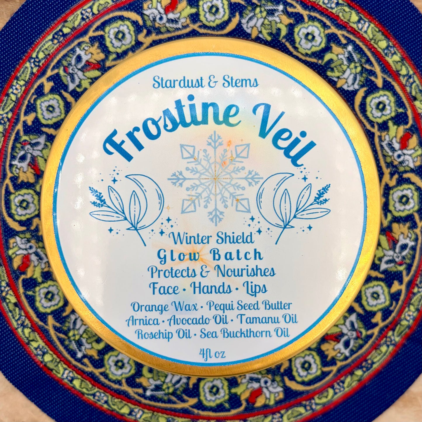 Frostine Veil — Winter Glow | Botanical Winter Balm