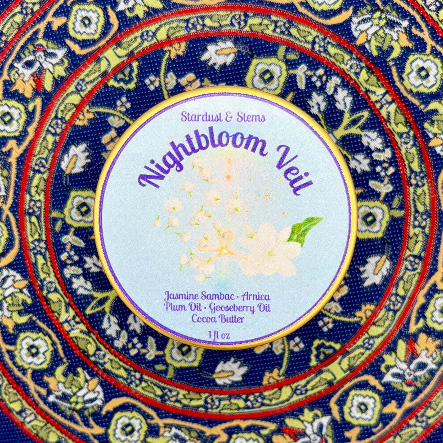 Nightbloom Veil | Jasmine Solid Perfume Skin Balm