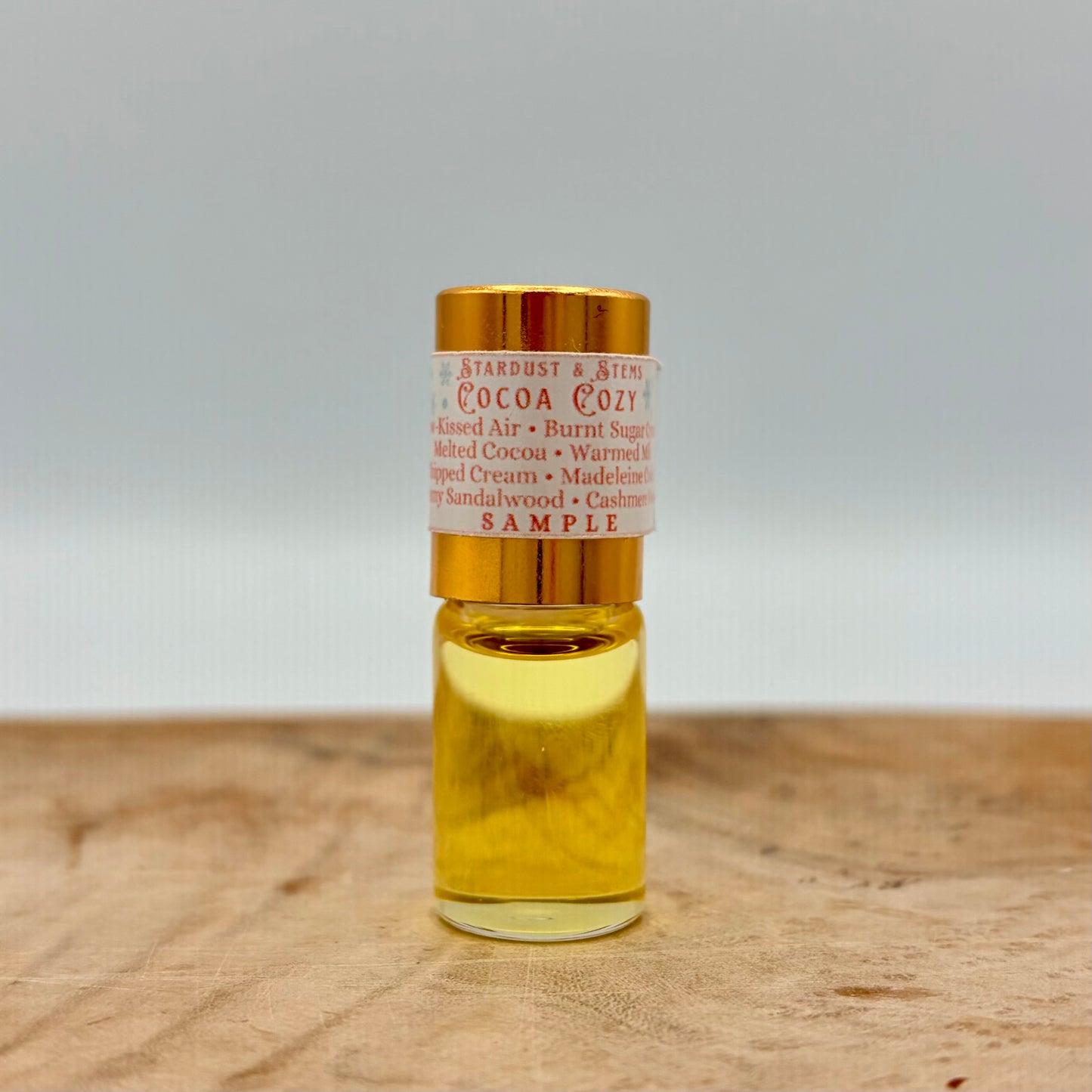 COCOA COZY- Hot Cocoa & Cashmere Woods Winter Gourmand Perfume