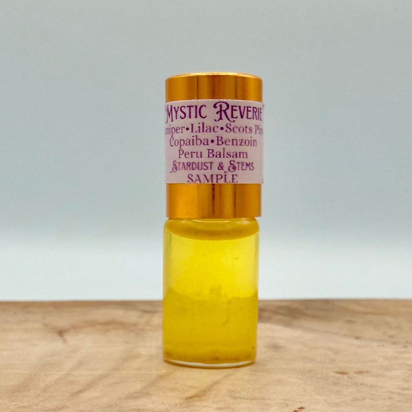MYSTIC REVERIE Lilac & Pine Perfume- Crushed Juniper Berries, Lilac Blossoms, Scots Pine Needles, Copaiba Resin, Balsam of Peru, Amber Benzoin