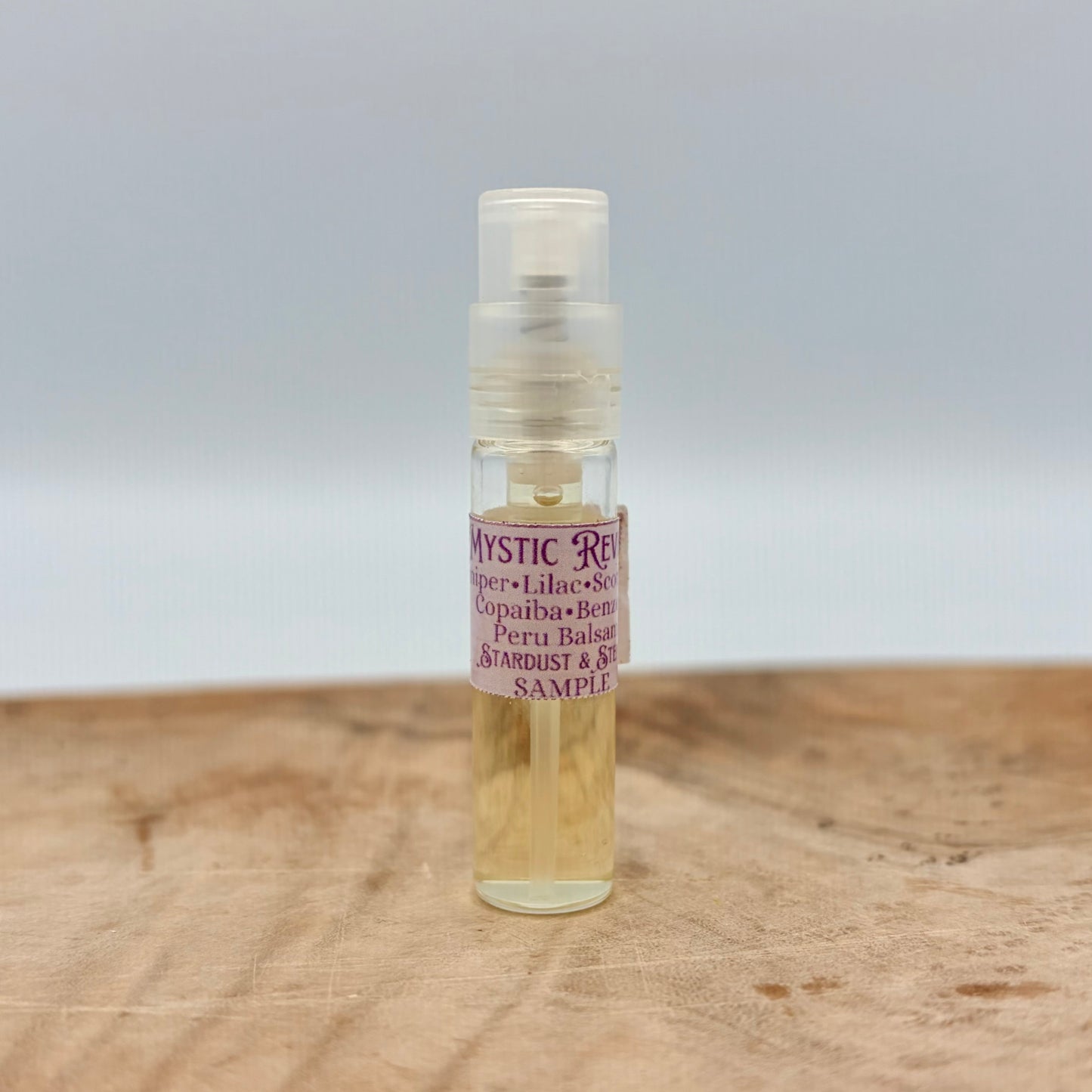MYSTIC REVERIE Lilac & Pine Perfume- Crushed Juniper Berries, Lilac Blossoms, Scots Pine Needles, Copaiba Resin, Balsam of Peru, Amber Benzoin