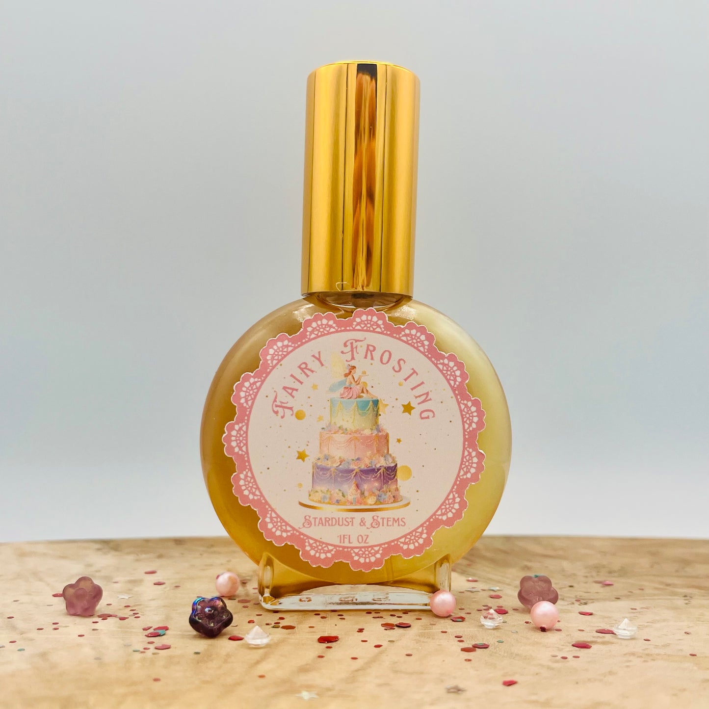 FAIRY FROSTING- Confectionary Sugar, Meyer Lemon & Honey Marmalade, Pink Peppercorn, Vanilla Bean, Crème Caramel, Marshmallow Fluff, Heavy Cream, Fresh Milled Butter