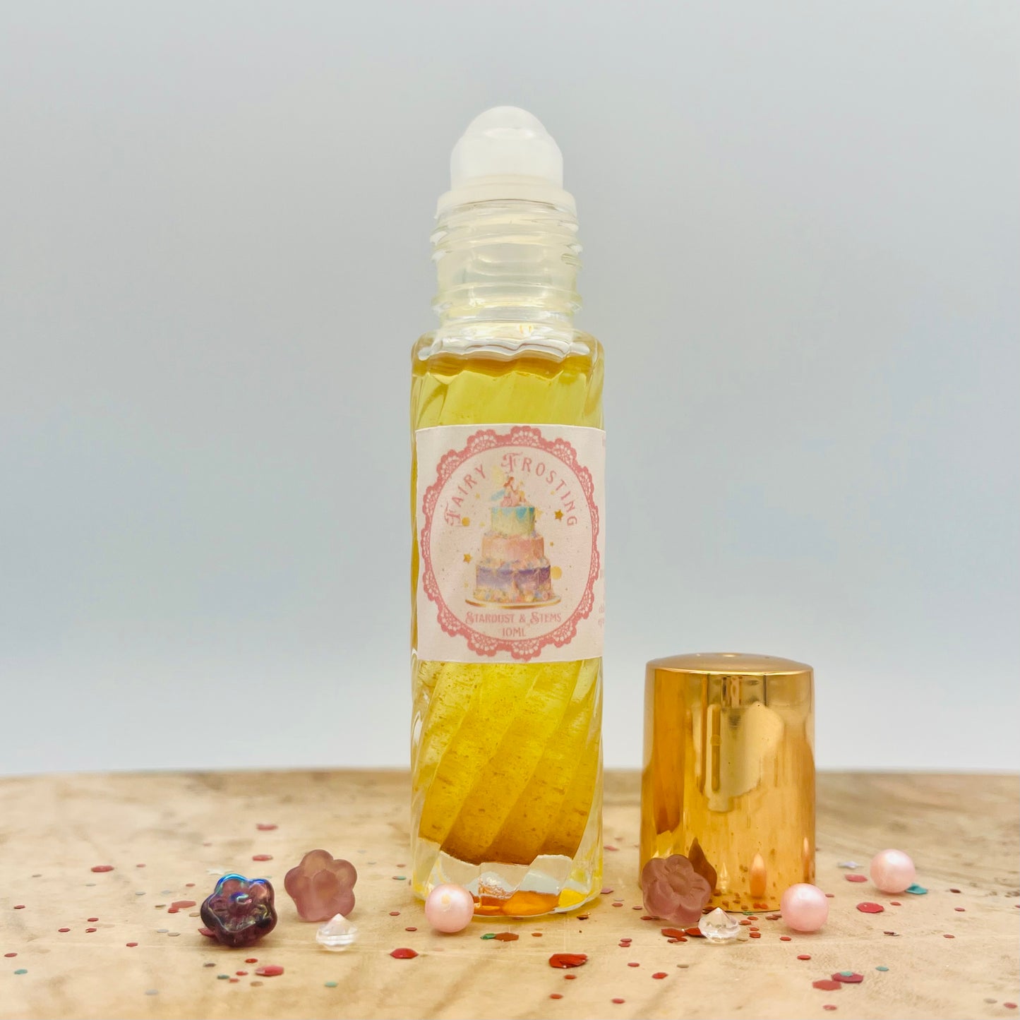 FAIRY FROSTING- Confectionary Sugar, Meyer Lemon & Honey Marmalade, Pink Peppercorn, Vanilla Bean, Crème Caramel, Marshmallow Fluff, Heavy Cream, Fresh Milled Butter