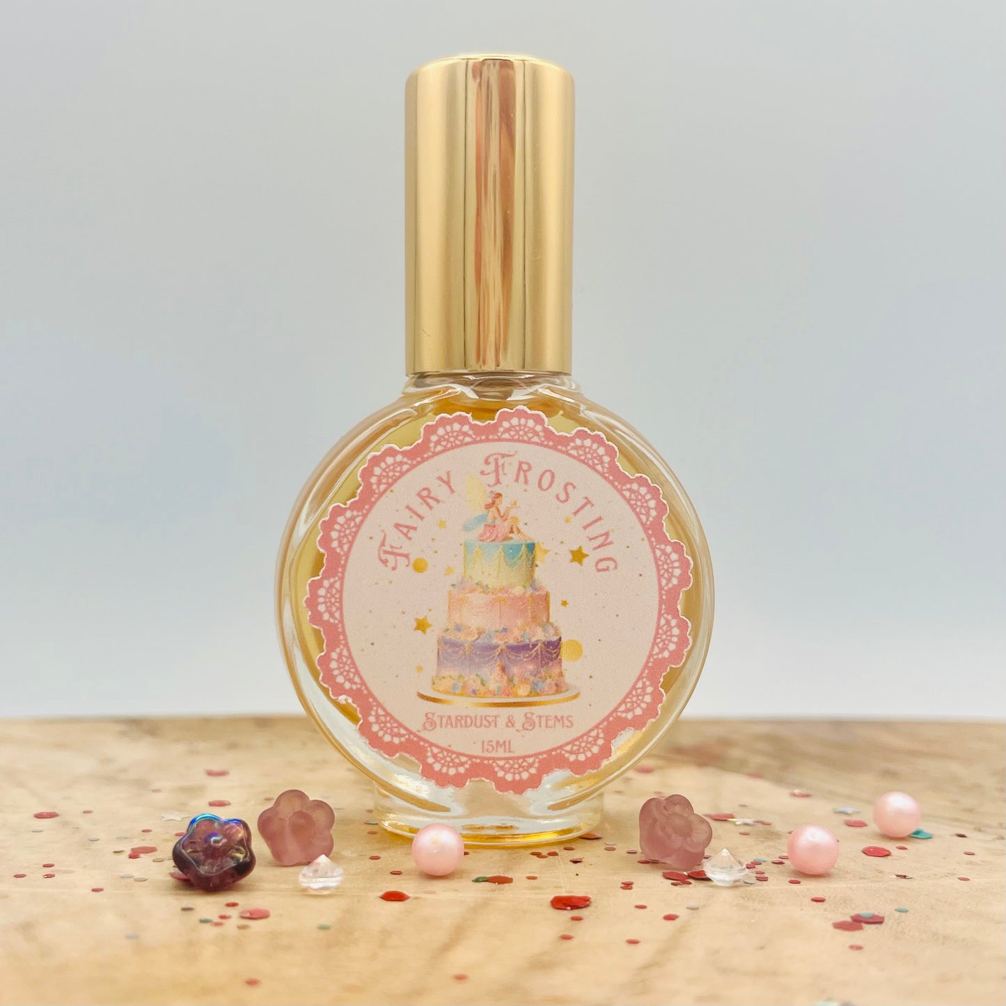 FAIRY FROSTING- Confectionary Sugar, Meyer Lemon & Honey Marmalade, Pink Peppercorn, Vanilla Bean, Crème Caramel, Marshmallow Fluff, Heavy Cream, Fresh Milled Butter