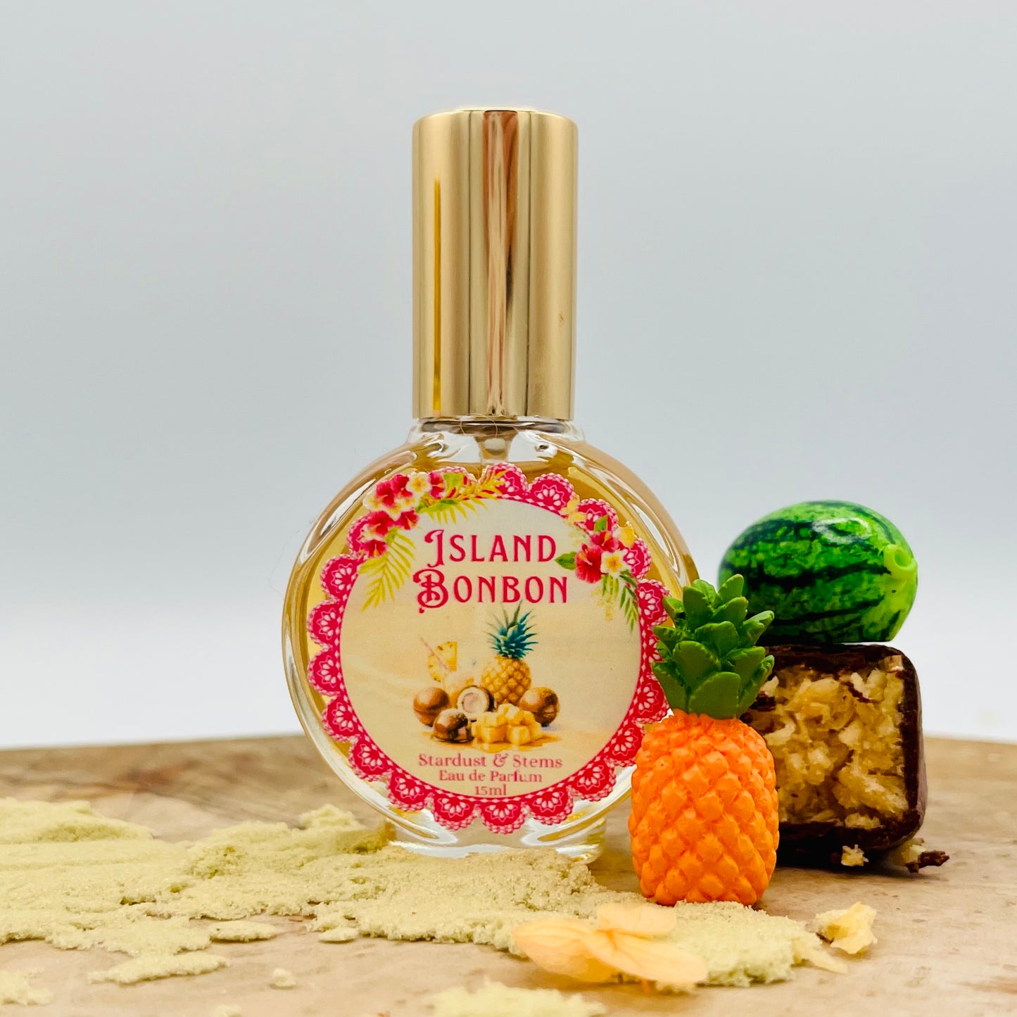 Island Bonbon — Tropical Gourmand Perfume with Pineapple & Coconut
