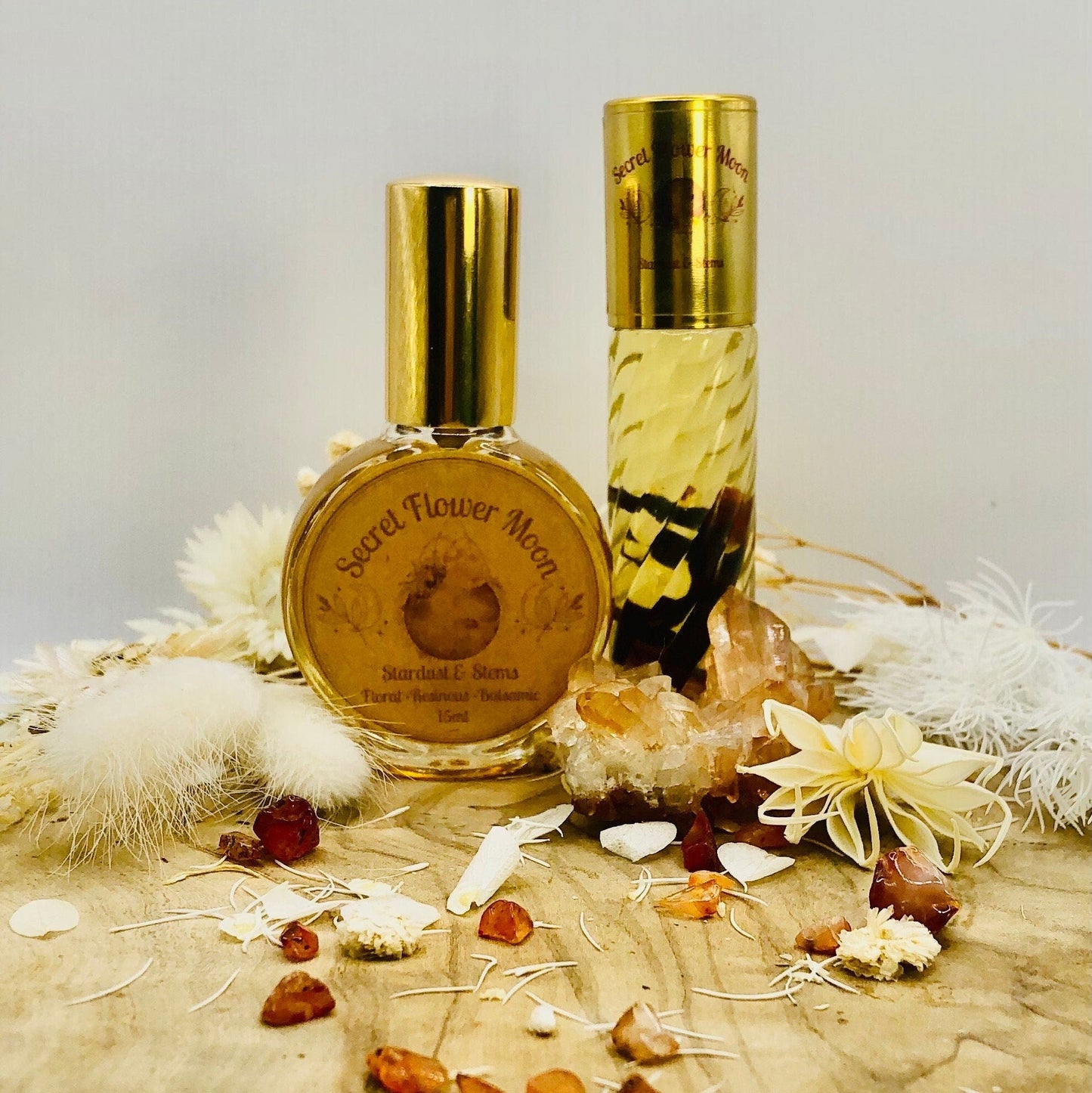 Secret Flower Moon Essential Oil Perfume for Release and Transformation, Moon Magic Herbs & Oils, Scorpio Witchy Things, Indie Dark Academia