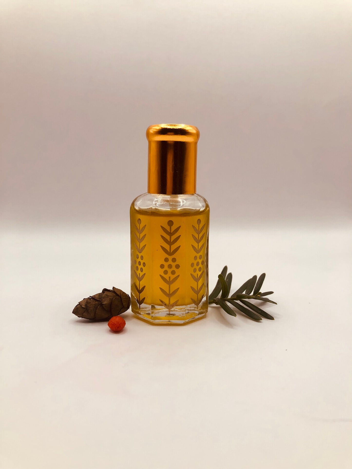 WINTER FOREST ENCHANTMENT Vanilla Peppermint Fir Perfume, Snow Fairy Queen Pine Christmas Scent, Solstice Magic Cottagecore Fragrance Gift