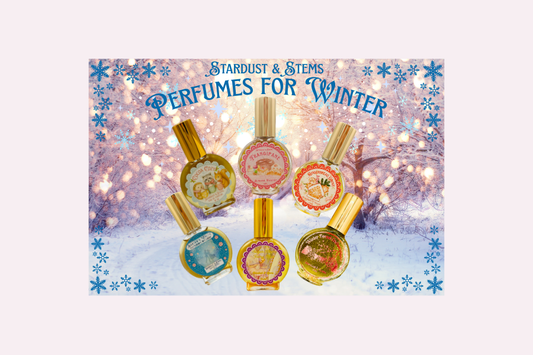 ✨ Perfumes for Winter: A Stardust & Stems Guide to Cozy, Magical Scents ✨