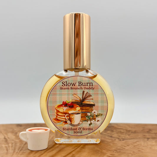 Slow Burn, Stern Brunch Daddy | Coffee Tobacco Perfume | Romance Readers Collection Chapter Four | Eau de Parfum