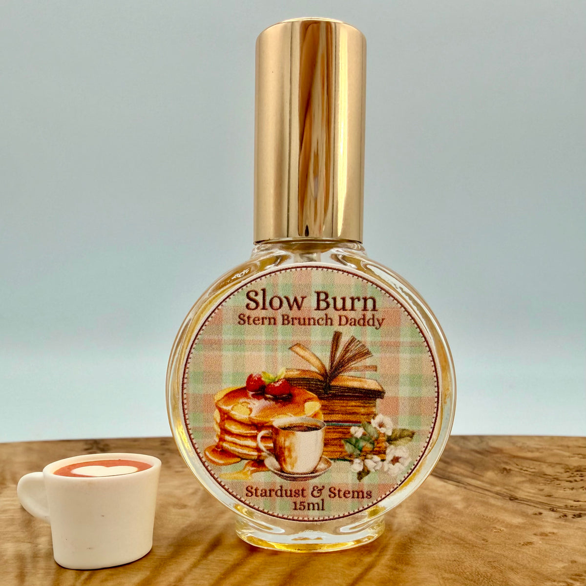 Slow Burn, Stern Brunch Daddy | Coffee Tobacco Perfume | Romance Readers Collection Chapter Four | Eau de Parfum