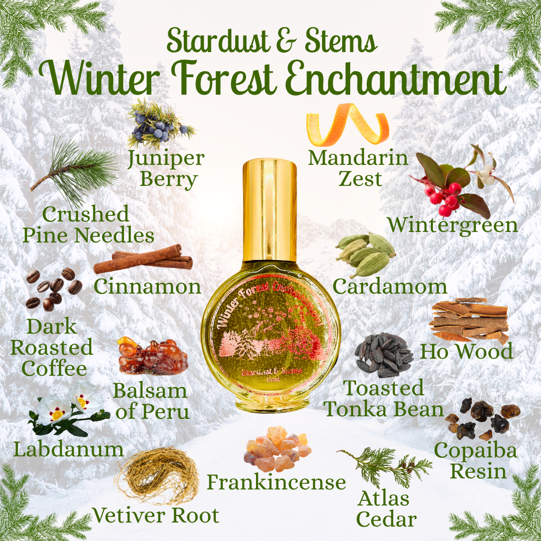 WINTER FOREST ENCHANTMENT- Icy Pine Woods Perfume