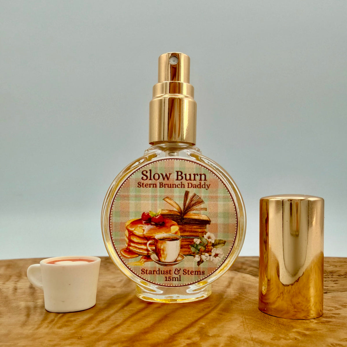 Slow Burn, Stern Brunch Daddy | Coffee Tobacco Perfume | Romance Readers Collection Chapter Four | Eau de Parfum