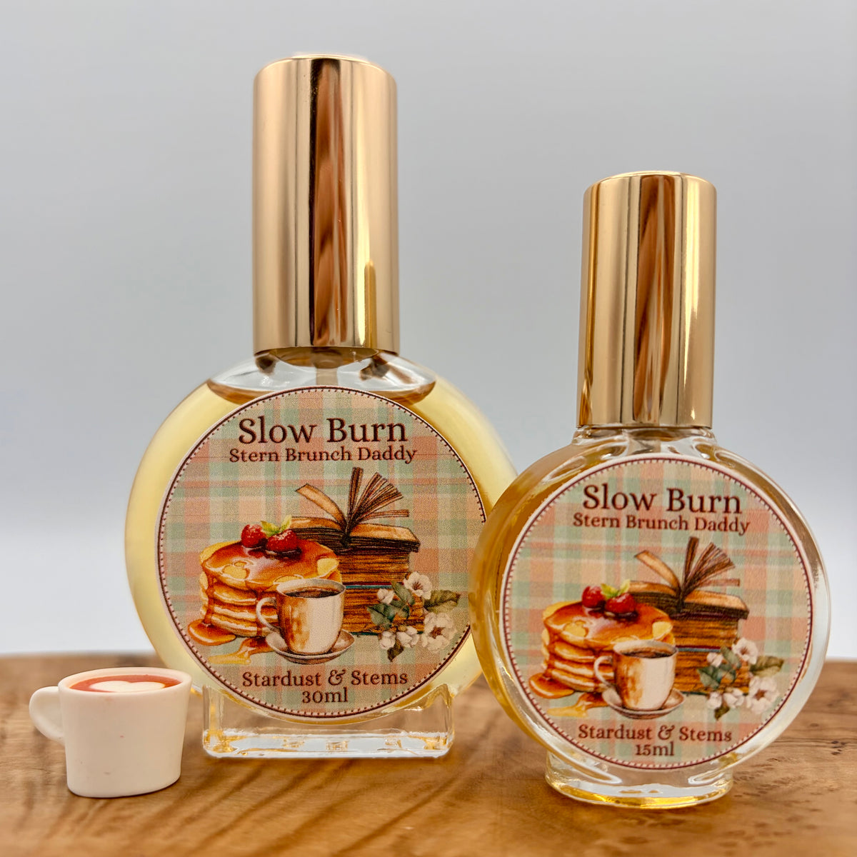 Slow Burn, Stern Brunch Daddy | Coffee Tobacco Perfume | Romance Readers Collection Chapter Four | Eau de Parfum