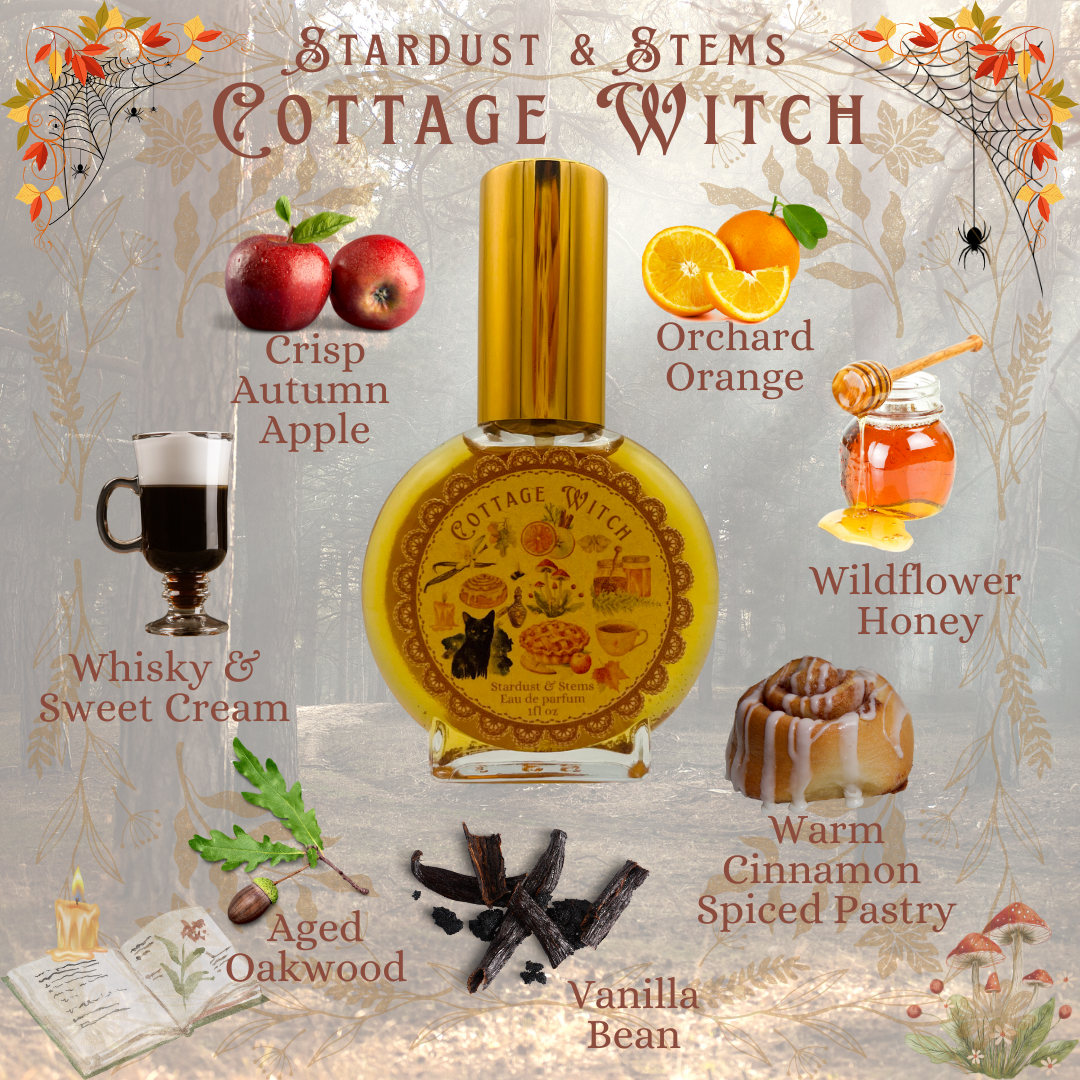 COTTAGE WITCH- Aged Oak, Spiced Pastry, Crisp Orchard Fruits, Whisky and Cream