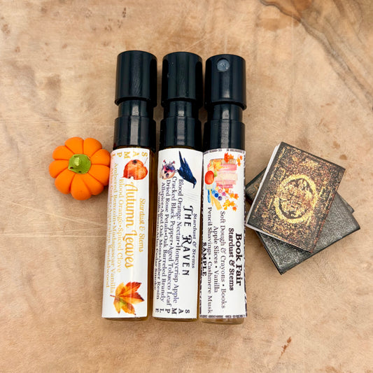 Autumnophile Perfume Discovery Set | 3 Cozy Autumn Samples
