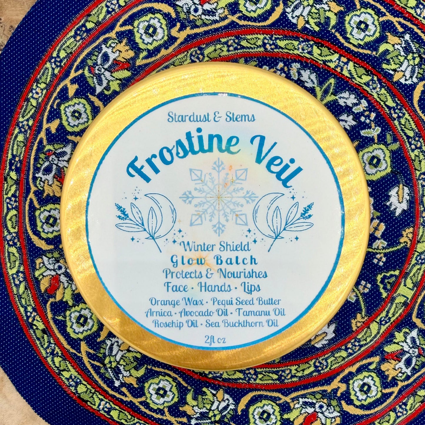 Frostine Veil — Winter Glow | Botanical Winter Balm