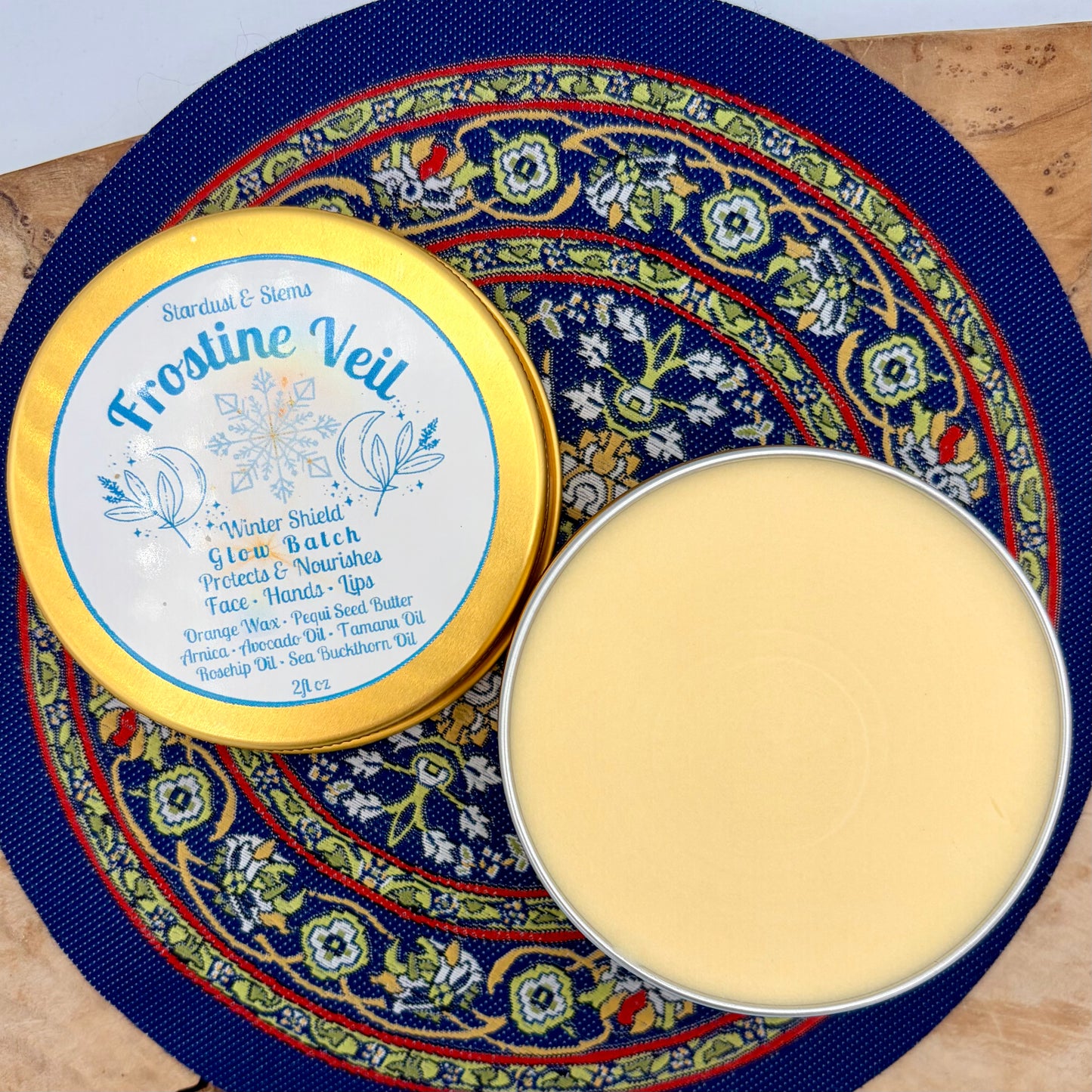 Frostine Veil — Winter Glow | Botanical Winter Balm