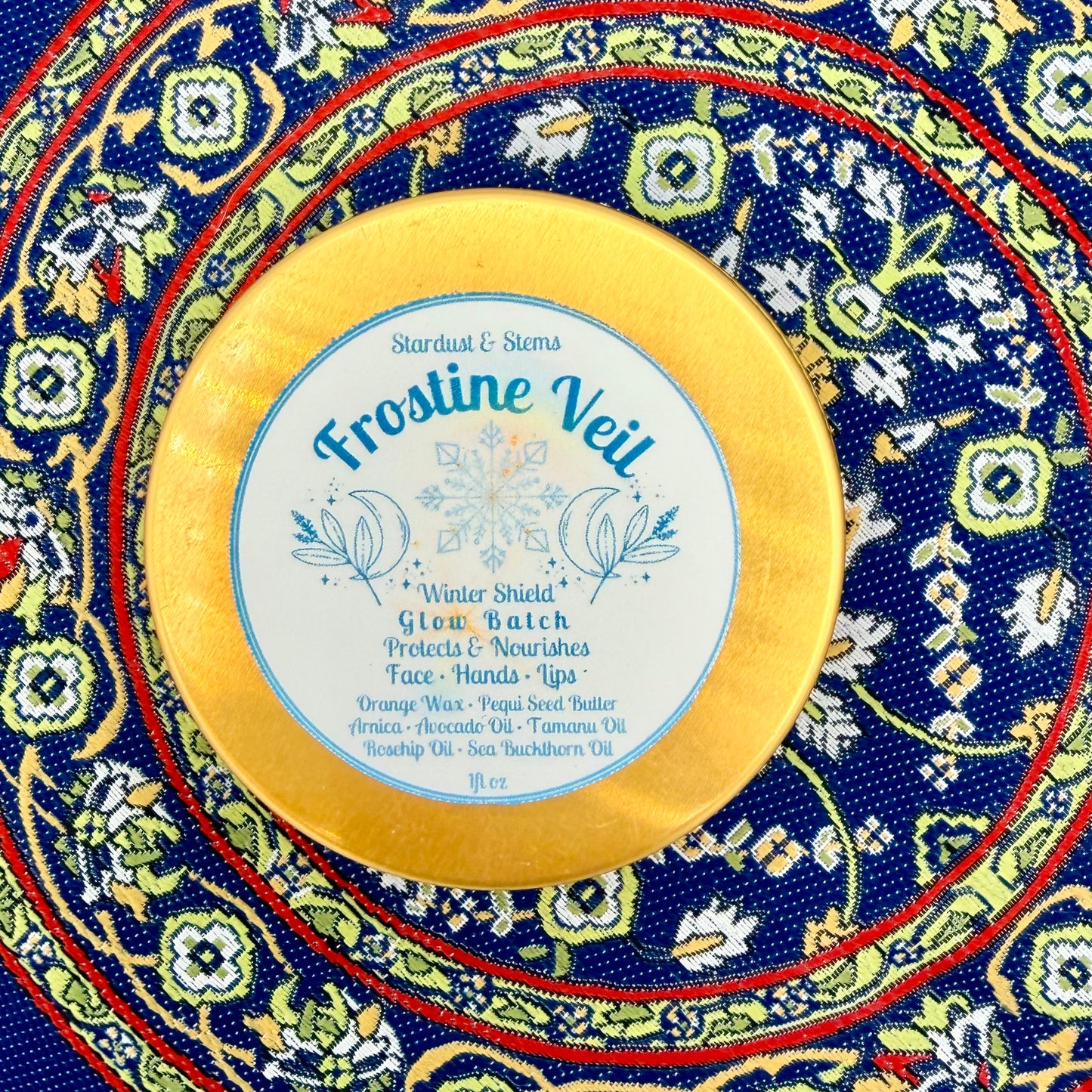 Frostine Veil — Winter Glow | Botanical Winter Balm