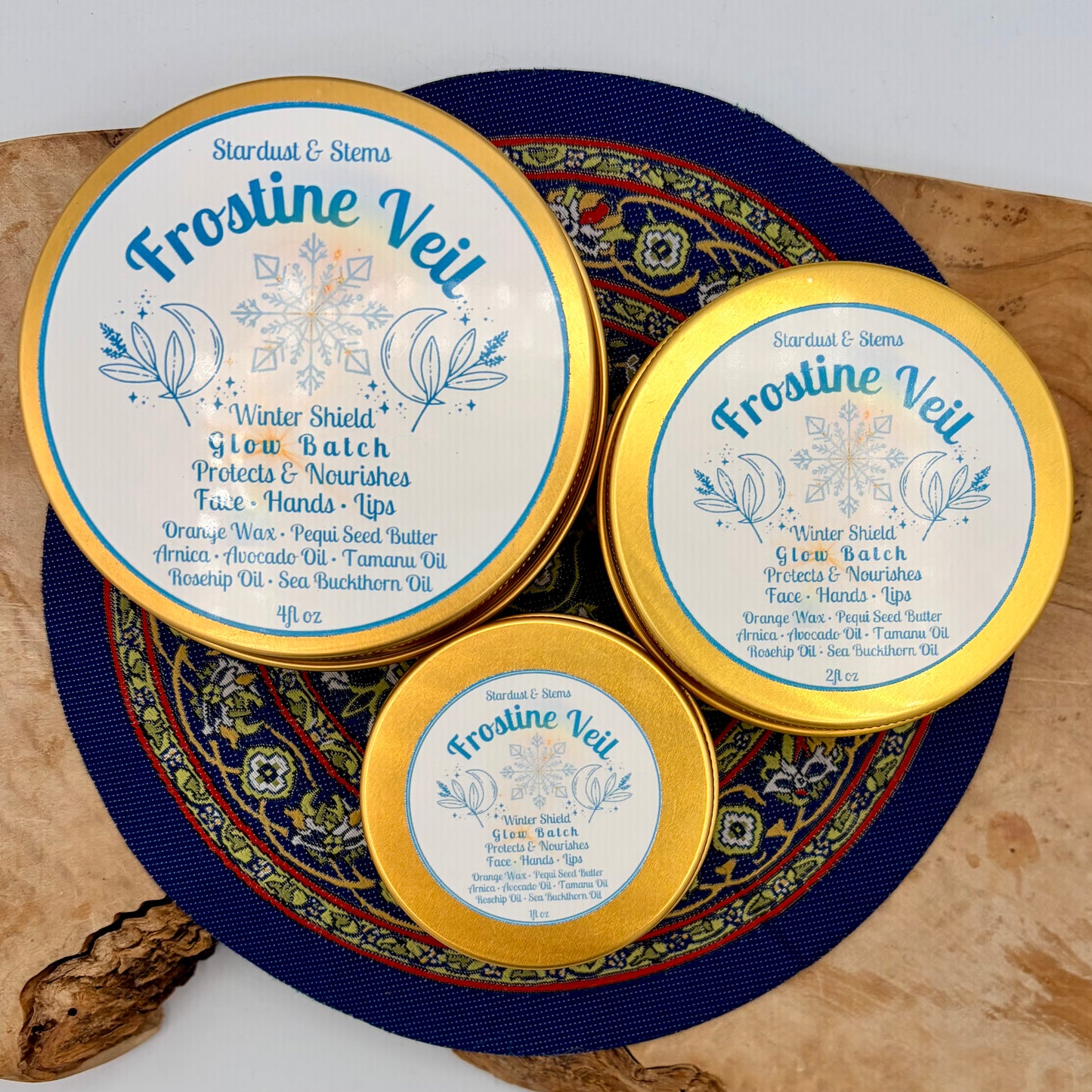 Frostine Veil — Winter Glow | Botanical Winter Balm