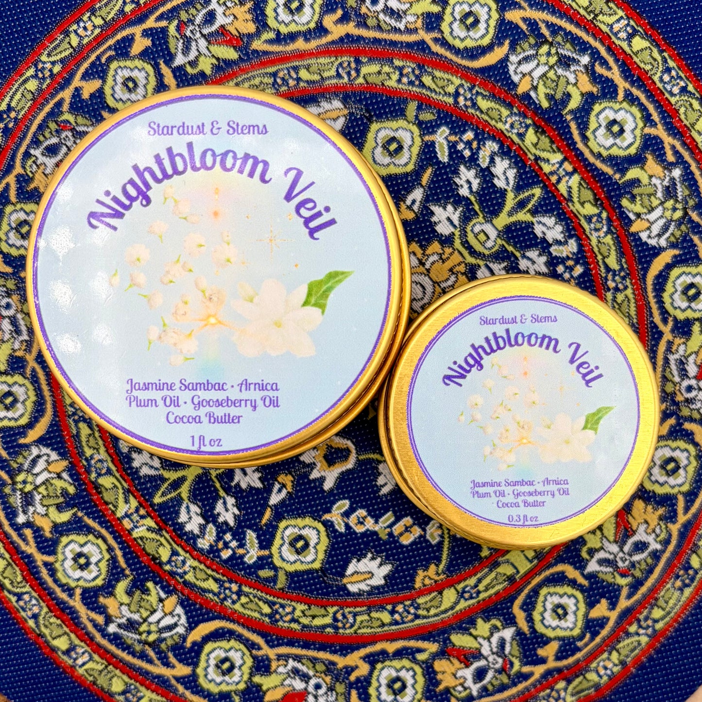 Nightbloom Veil | Jasmine Solid Perfume Skin Balm