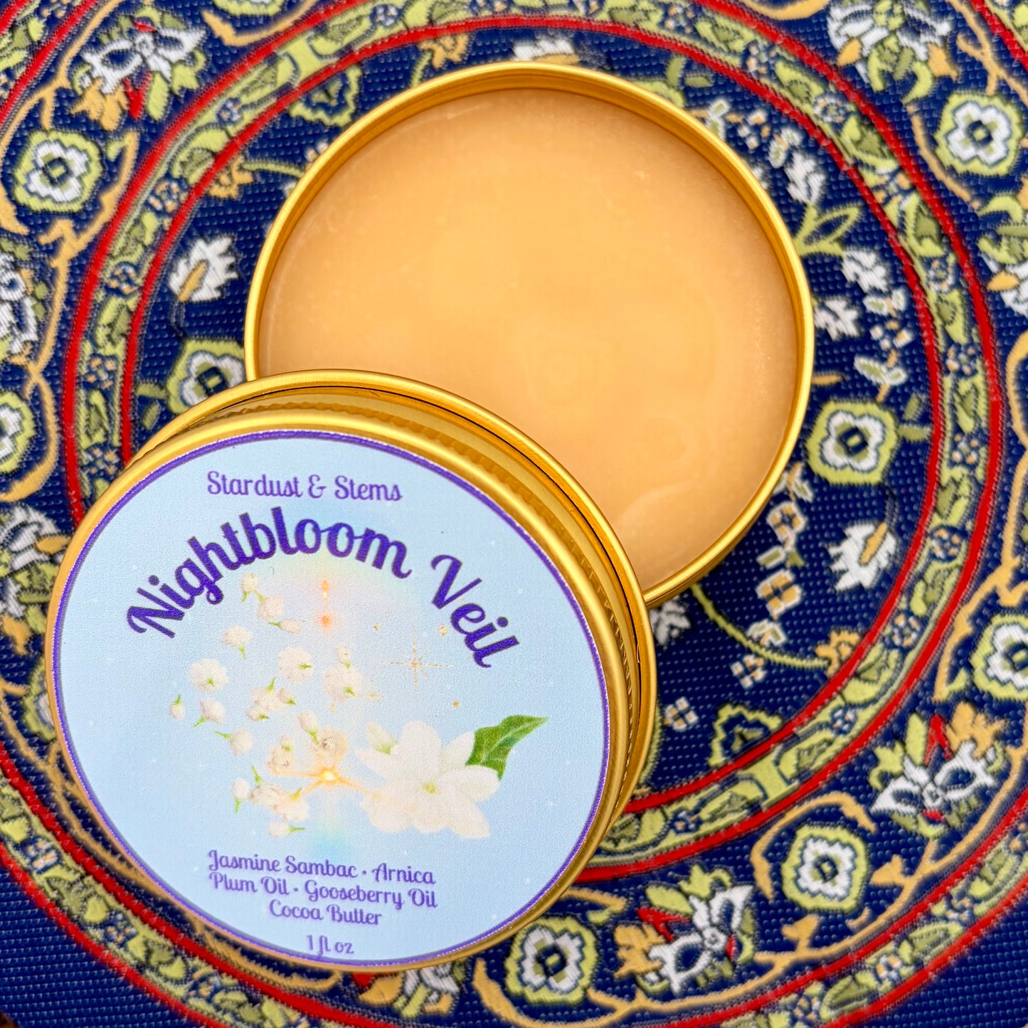 Nightbloom Veil | Jasmine Solid Perfume Skin Balm