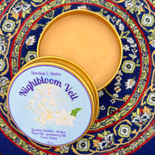Nightbloom Veil | Jasmine Solid Perfume Skin Balm