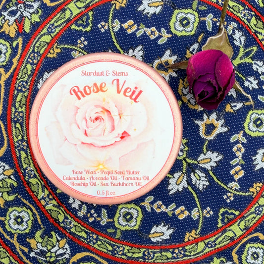Rose Veil | Botanical Rose Solid Perfume Skin Balm