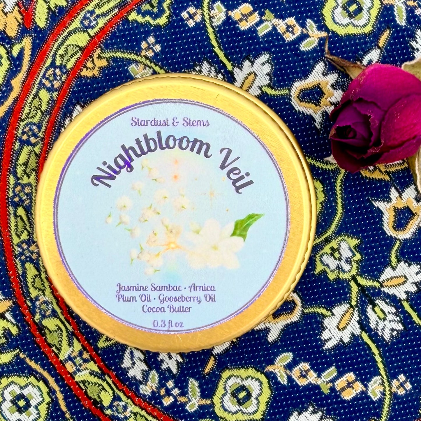 Nightbloom Veil | Jasmine Solid Perfume Skin Balm