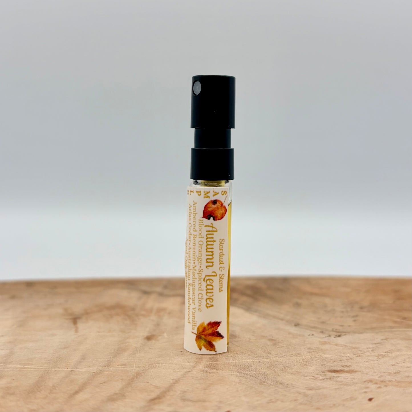 AUTUMN LEAVES- Blood Orange, Spiced Clove, Ambered Benzoin, Atlas Cedar, Australian Sandalwood, Madagascar Vanilla, Aged Oak Moss