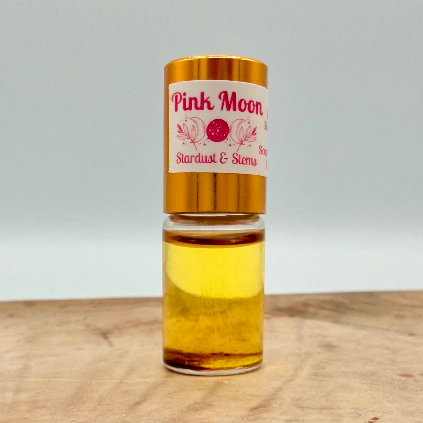 PINK MOON PERFUME – Floral Citrus Sandalwood Fragrance | Jasmine, Rose, Lavender & Magnolia | Spring Full Moon Scent