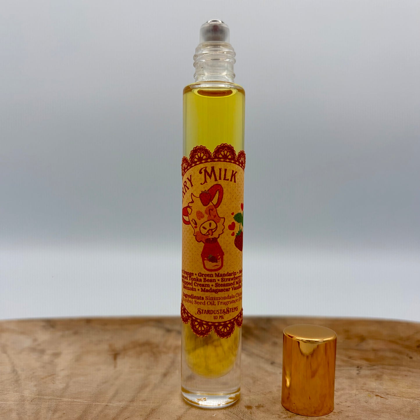 Strawberry Milk Perfume | Creamy Strawberry Gourmand with Whipped Cream & Vanilla