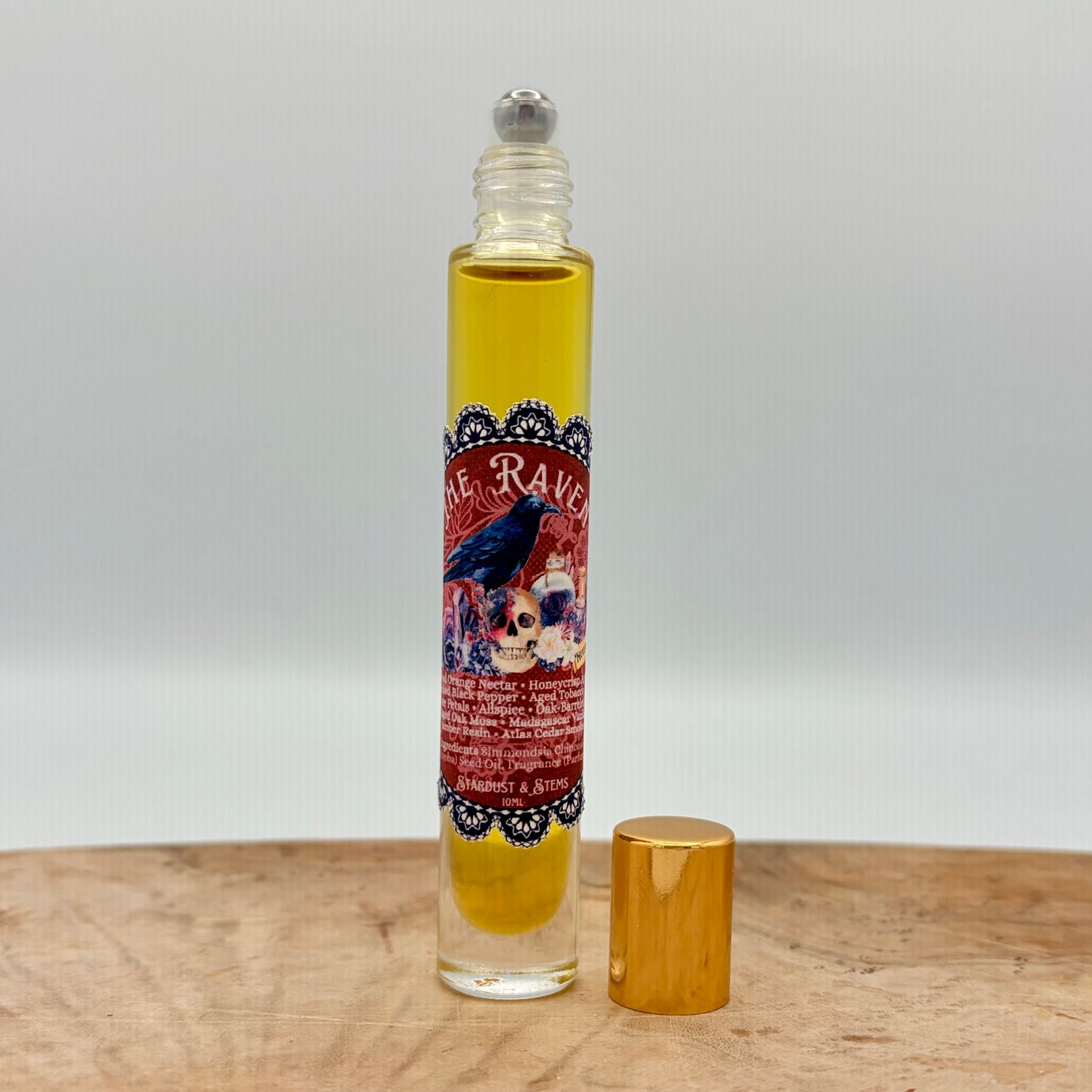 The Raven Perfume | Dark Academia Tobacco Vanilla Fragrance
