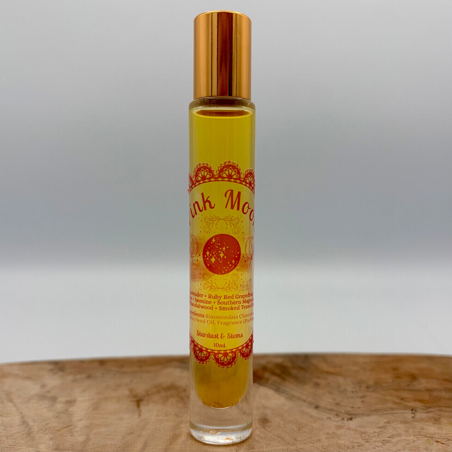PINK MOON PERFUME – Floral Citrus Sandalwood Fragrance | Jasmine, Rose, Lavender & Magnolia | Spring Full Moon Scent
