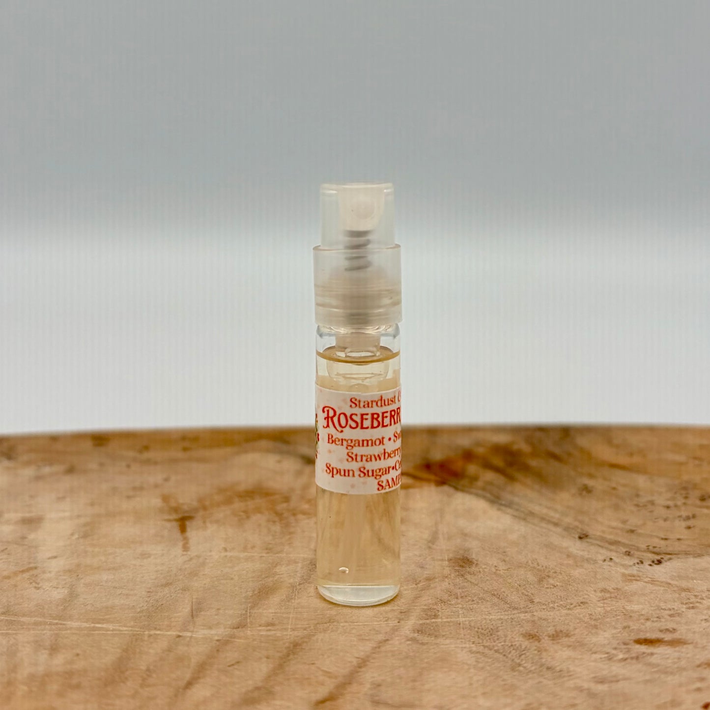 ROSEBERRY BRIAR- Calabrian Bergamot Peel, Sweet Orange, Wild Strawberry, Antique Rose Blossoms, Spun Sugar, Smoked Cedar Wood, Madagascar Vanilla Bean