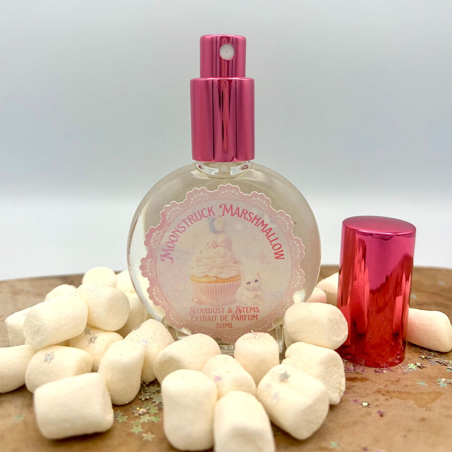 Moonstruck Marshmallow Perfume – Airy Vanilla Marshmallow, Whipped Milk & Soft Cashmere Woods