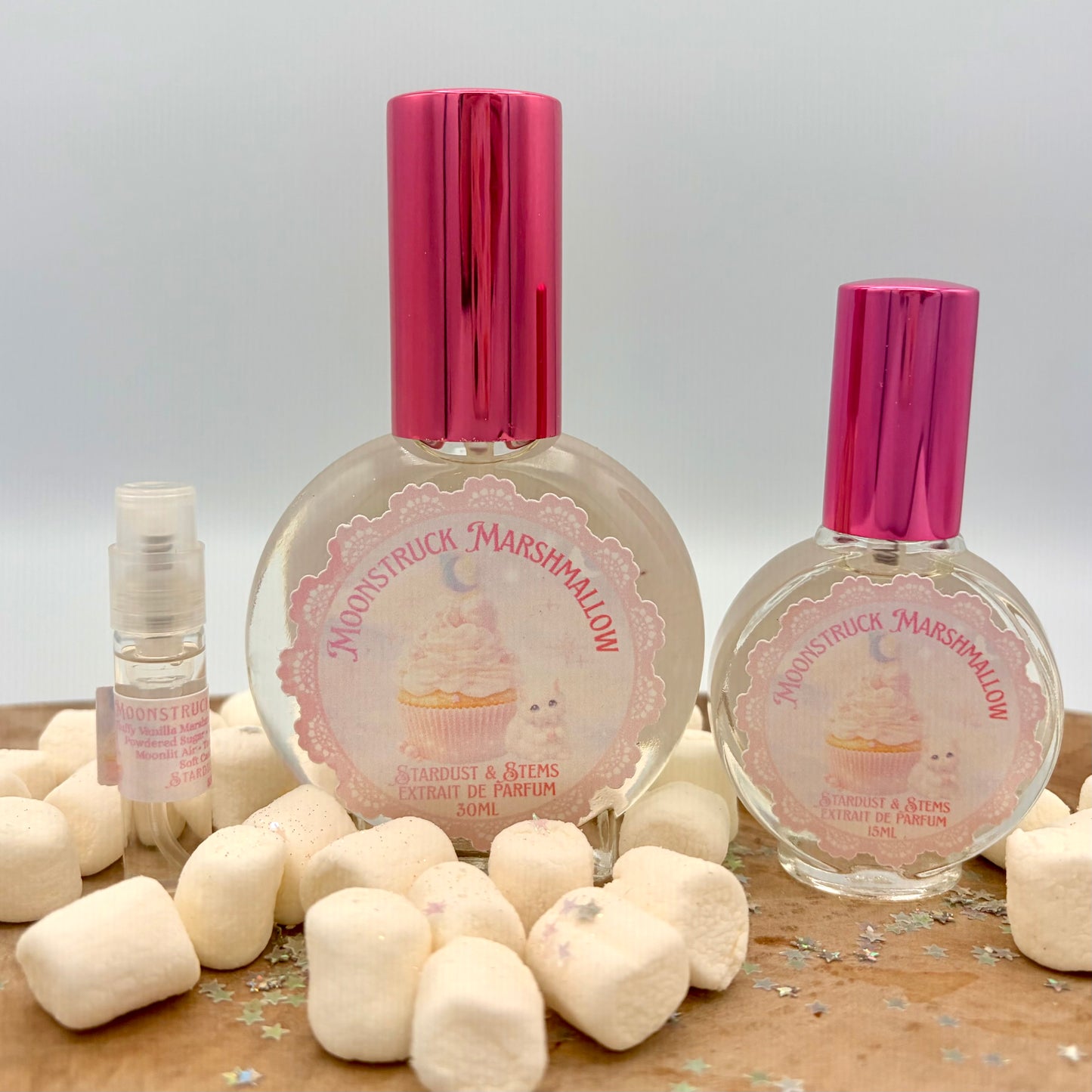 Moonstruck Marshmallow Perfume – Airy Vanilla Marshmallow, Whipped Milk & Soft Cashmere Woods