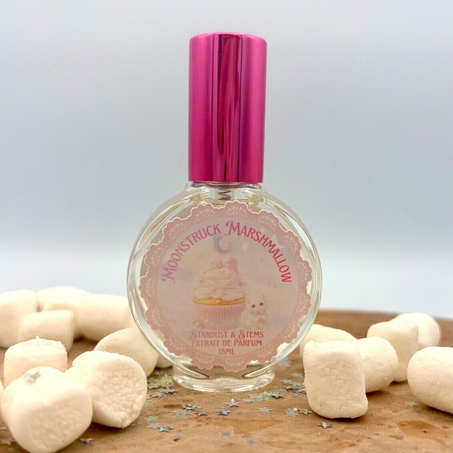 Moonstruck Marshmallow Perfume – Airy Vanilla Marshmallow, Whipped Milk & Soft Cashmere Woods