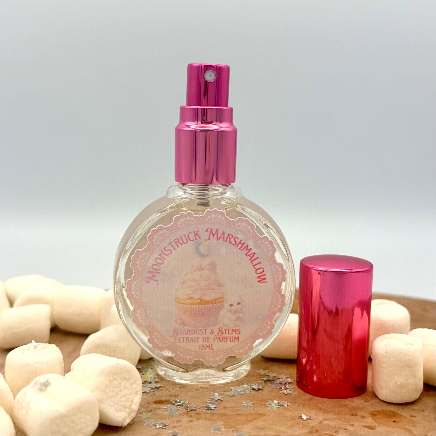 Moonstruck Marshmallow Perfume – Airy Vanilla Marshmallow, Whipped Milk & Soft Cashmere Woods