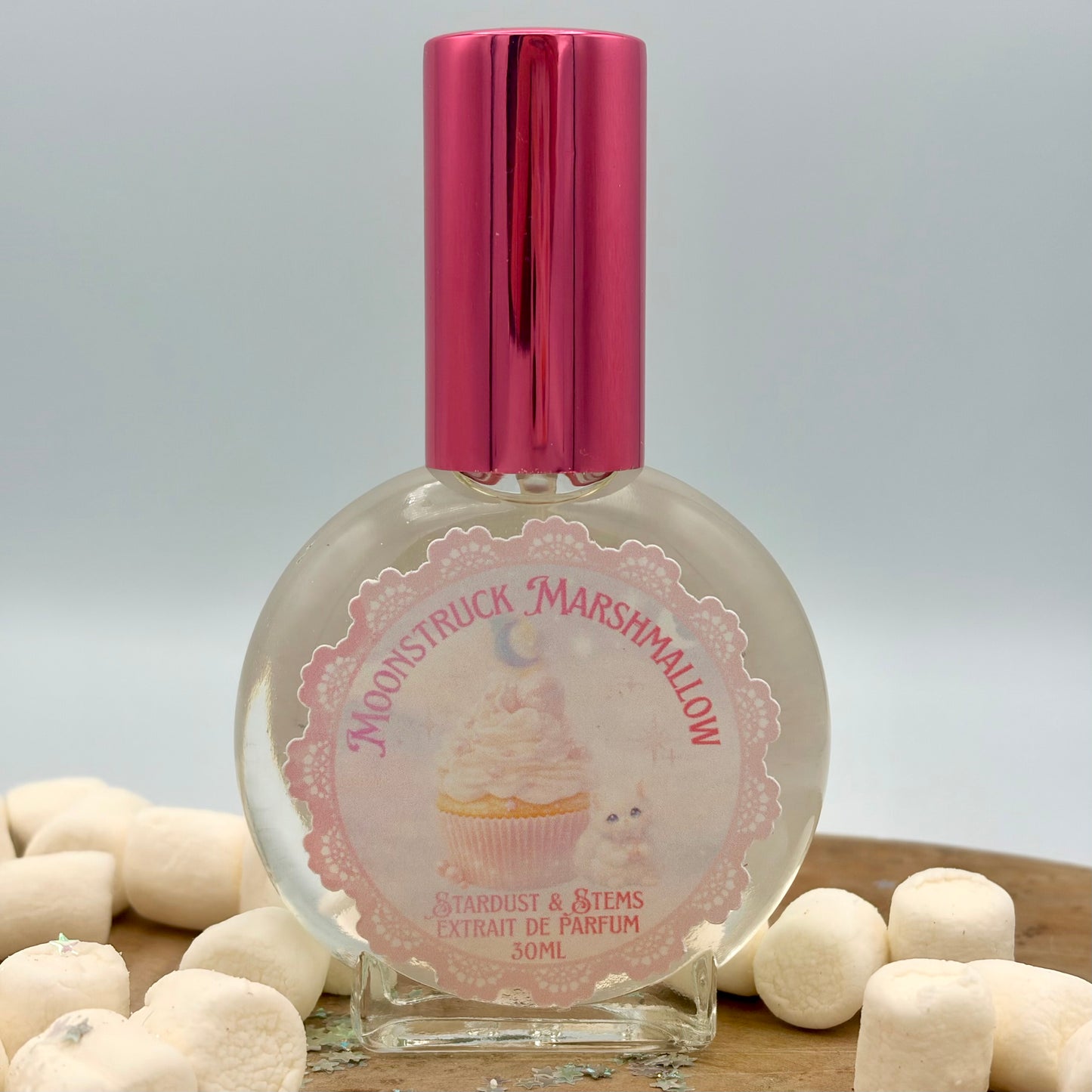 Moonstruck Marshmallow Perfume – Airy Vanilla Marshmallow, Whipped Milk & Soft Cashmere Woods