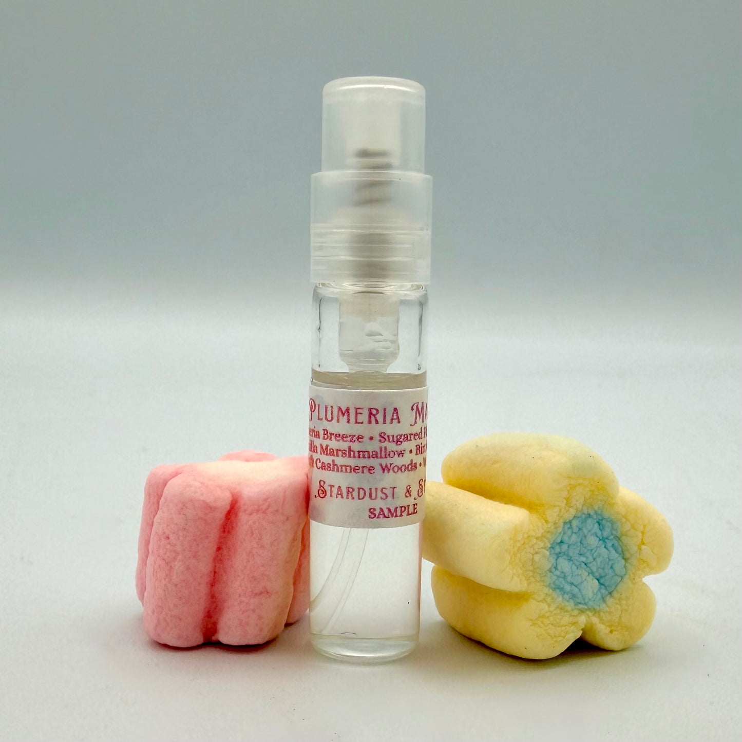 Plumeria Mallow Perfume – Sugared Plumeria, Vanilla Marshmallow & Soft Cashmere Woods