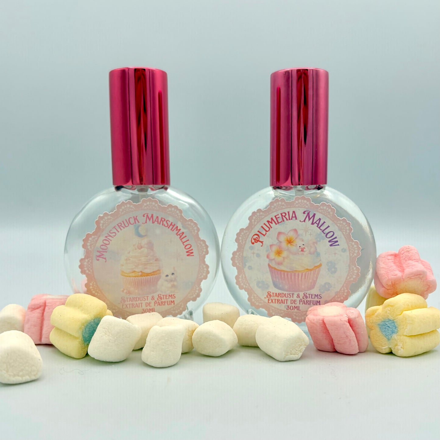 Plumeria Mallow Perfume – Sugared Plumeria, Vanilla Marshmallow & Soft Cashmere Woods