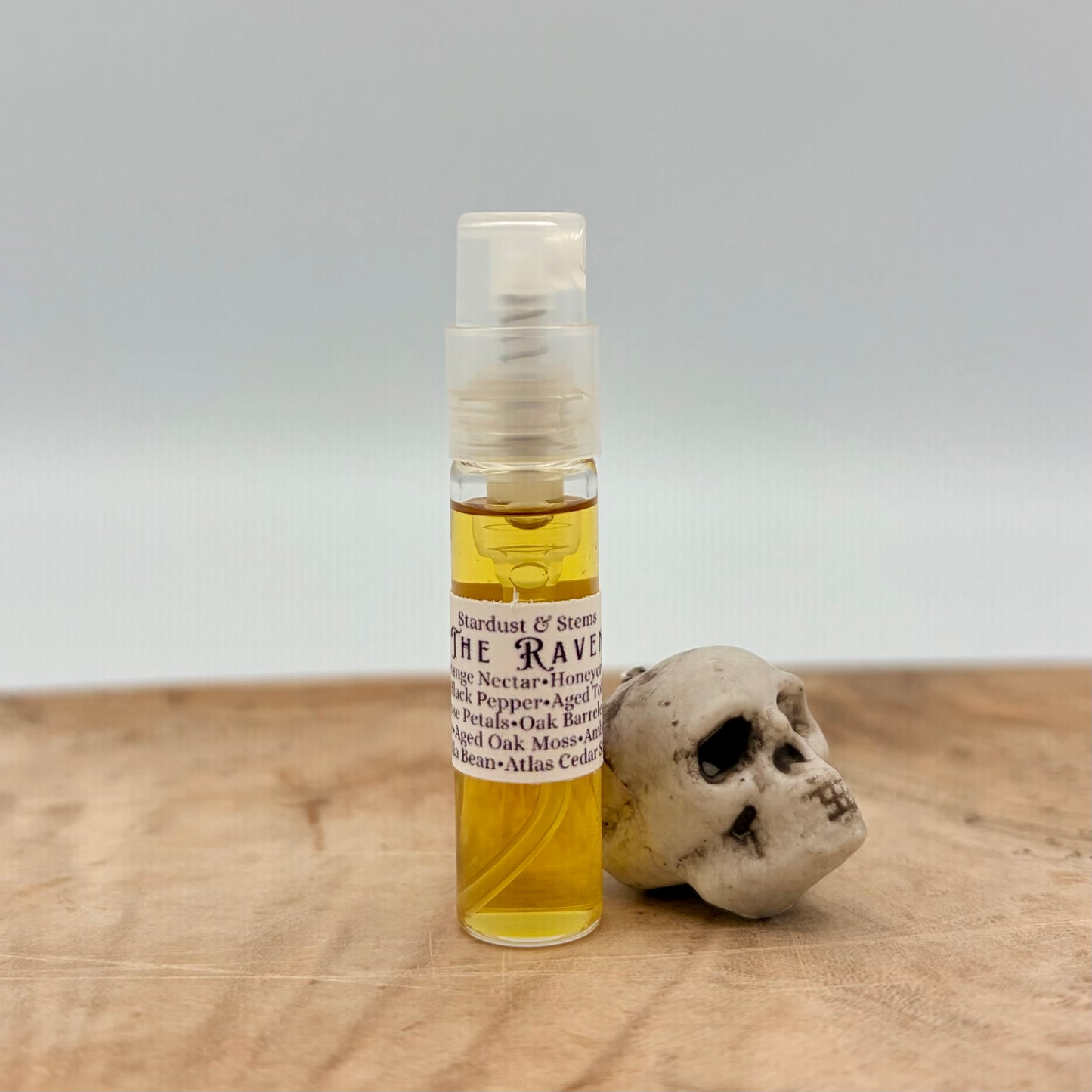 The Raven Perfume | Dark Academia Tobacco Vanilla Fragrance