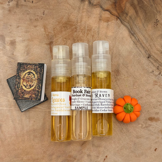 Autumnophile Perfume Discovery Set | 3 Cozy Autumn Samples