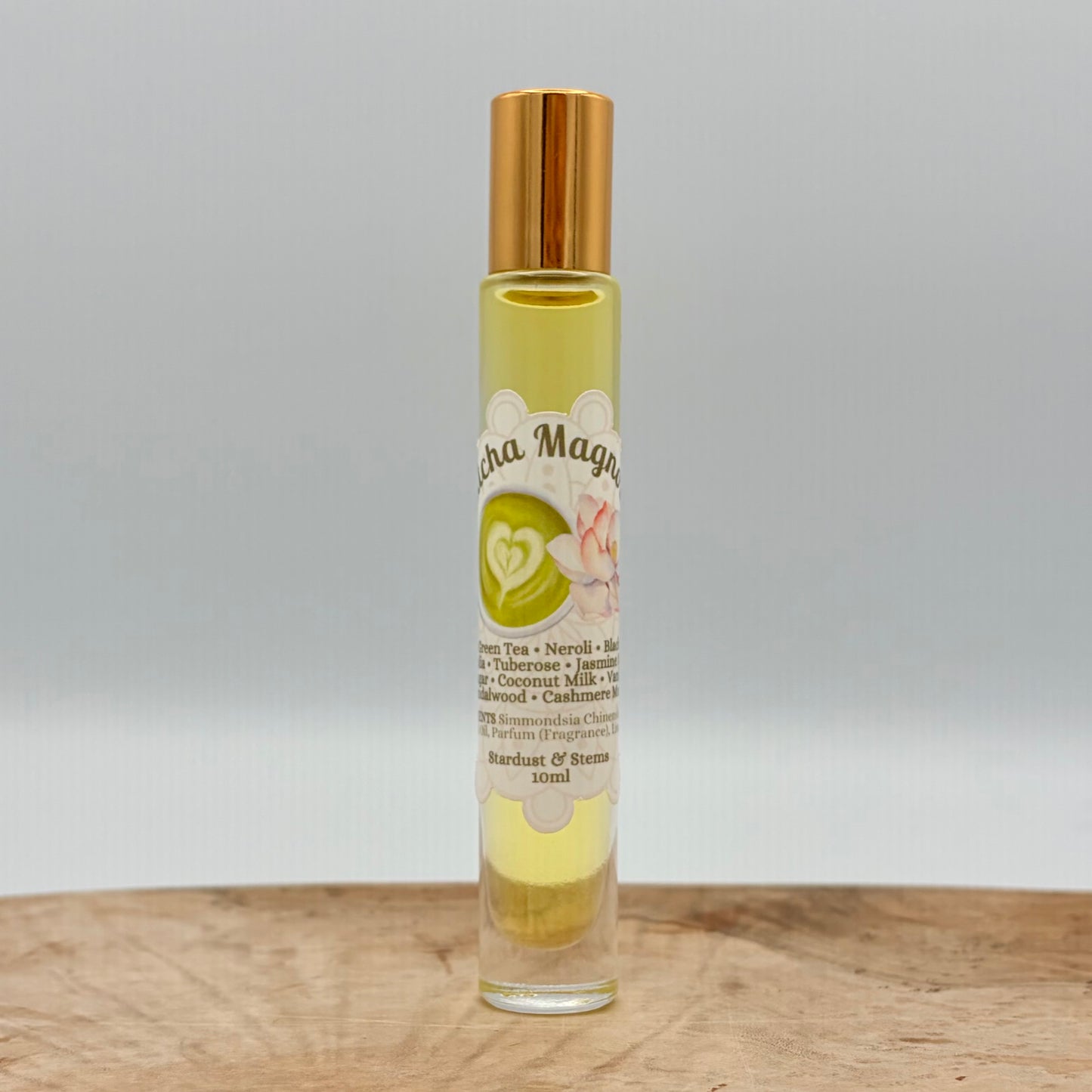 MATCHA MAGNOLIA- Matcha Green Tea, Neroli, Black Cherry, Burnt Sugar, Narcotic Florals, Coconut Milk, Vanilla Bean, Sandalwood, Cashmere Musk