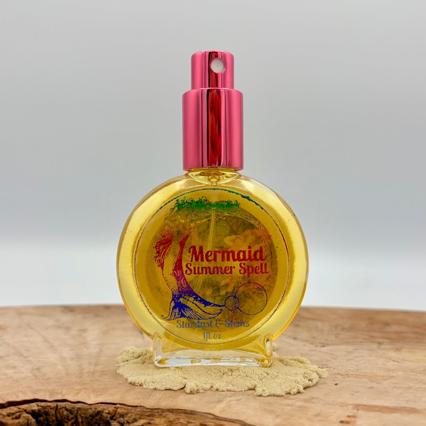 MERMAID SUMMER SPELL- Sea Salt, Key Lime Zest, Candied Mandarin Orange Peel , Lavender Absolute, Wild Honeysuckle Vine, Strawberry Nectar, Himalayan Cedarwood, Balsam Peru, Vanilla Bean, Smoked Labdanum Resin, Coconut Milk